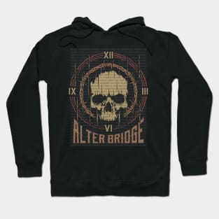 Alter Bridge Vintage Skull Hoodie